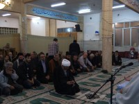 سخنرانی مسئولستاد در مسجد امام خمینی (ره) شهرک معلم