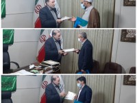 احکام دبیر و رابطین سه اداره کل در استان کرمانشاه توسط معاونت هماهنگ کننده ستاد عتبات به آنان اهدا گردید