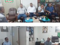 حضور تعدادی از موکب داران خانقین (عراق) در محل ستاد عتبات استان کرمانشاه
