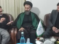 دیدار حجت الاسلام موسوی امام جمعه محترم گیلانغرب با حاج مرادپور