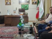 دیدار مدیر عامل صندوق بیمه اجتماعی کشاورزان و عشایر استان با حاج مرادپور