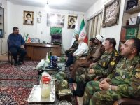 حضور امیر رشنو فرمانده محترم تیپ ۱۸۱ زرهی نزاجا در ستاد توسعه و بازسازی عتبات عالیات استان کرمانشاه