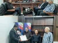 دیدار ریاست ستاد توسعه و بازسازی عتبات عالیات استان کرمانشاه با سردار سپهری فرماندهی محترم مرزبانی استان کرمانشاه
